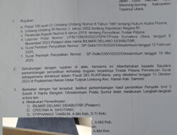Nama Kasubbag Kepegawaian Dinas Kesehatan Samosir dalam Kasus Pemalsuan Tanda Tangan CPNS Nihil Dalam SP2HP