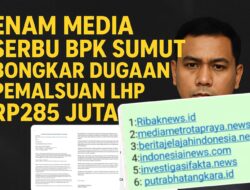 Skandal LHP BPK Sumut: Enam Media Layangkan Surat Terbuka, Warga Laporkan Dugaan Pemalsuan ke Polda