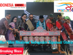 Bupati Taput: Jadikan Ulos Bernilai dan  Penggerak Ekonomi Masyarakat.