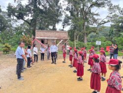 Bupati Taput Tinjau Pembangunan Revitalisasi SDN 177931 Tumus di Kecamatan Parmonangan ‎