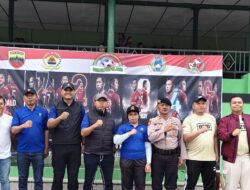 Sinergi untuk Sportivitas: Rutan Tarutung Hadiri Pembukaan Turnamen Sepak Bola Dandim Cup Horas Taput 2025