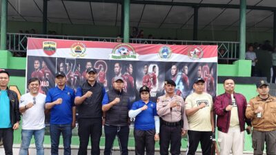 Sinergi untuk Sportivitas: Rutan Tarutung Hadiri Pembukaan Turnamen Sepak Bola Dandim Cup Horas Taput 2025