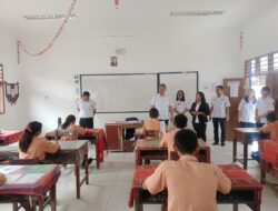 Wakil Bupati Tapanuli Utara Tinjau Pelaksanaan Seleksi Kelas Unggulan SMP Negeri 3 Tarutung