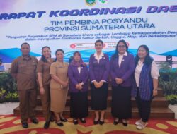 Ketua TP. Posyandu Taput Ikuti Rakorda Posyandu Sumatera Utara