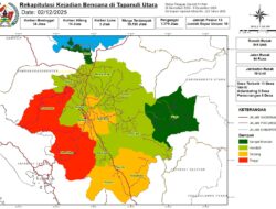 Update Bencana Tapanuli Utara