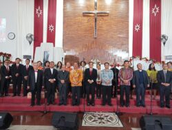 Dr. Maruli Siahaan Hadiri Pegelaran Koor Natal GKPI Kota Medan, Pesankan:  Keharmonisan Ditengah Bangsa.