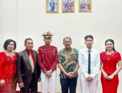 Maruli Siahaan Hadiri Acara Naik Sidi dan Syukuran Wisuda AKPOL di Medan