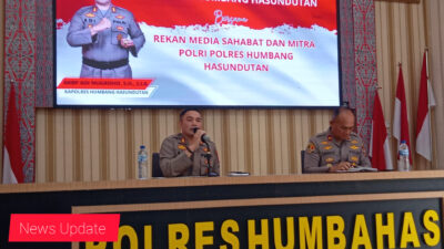 Coffe Morning Polres Humbahas, Perkuat Sinergitas Dengan Pers Demi Kondusifitas Kamtibmas