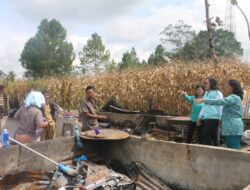 Ketua TP PKK Tapanuli Utara Datangi Korban Kebakaran Parmonangan, Serahkan Bantuan dan Dukungan Moril