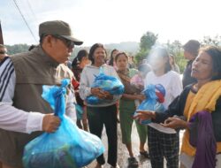 Bupati Tapanuli Utara Tinjau Lokasi Bencana Puting Beliung di Tarutung dan Sipoholon
