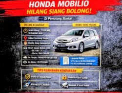 Hilangnya Honda Mobilio di Siang Bolong: Alarm Pencurian Kendaraan di Pematang Siantar