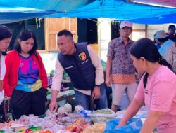 Pastikan Stabilitas Harga Bapokting, Tim Gabungan Lakukan Pemantauan di Pasar Doloksanggul