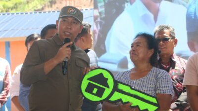 Huntara Diresmikan Mendagri, Bupati Tapanuli Utara Pastikan Warga Tak Lagi di Pengungsian