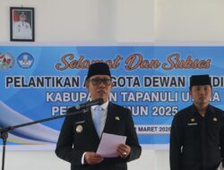 Bupati Tapanuli Utara Lantik Anggota Dewan Pendidikan, Dorong Peningkatan Kualitas SDM dan Pendidikan Berkarakter