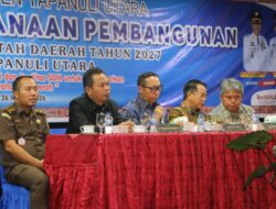 Bupati Tapanuli Utara Tekankan Akselerasi Pertumbuhan Ekonomi dan Penguatan SDM