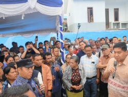 Kunker  Menteri PKP dan Mendagri Tinjau Progress Pembangunan Huntap