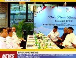 Kombes Pol (Purn) Dr. Maruli Siahaan Gelar Buka Puasa Bersama Menteri Imigrasi dan Pemasyarakatan