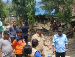 Bupati Taput Tinjau Lokasi Bencana di Simangumban: Instruksikan Gerak Cepat dan Pastikan Bantuan Logistik Tersalurkan ‎