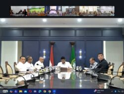 Bupati Humbahas Ikuti Zoom Meeting Dipimpin Gubernur Sumatera Utara Bahas Alokasi DBH