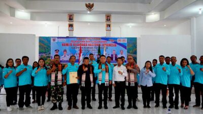Bupati Humbang Hasundutan Hadiri Pelantikan Pengurus KONI Periode 2026–2030, Jangan Ragu Membuat Yang Terbaik