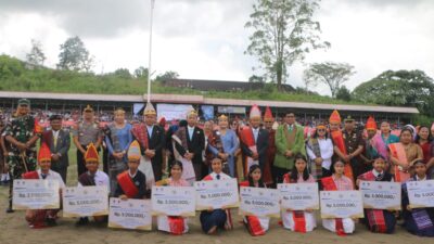 Hardiknas di Siborongborong: Bupati Taput Tegaskan Pendidikan Karakter Prioritas Utama Hadapi Era AI