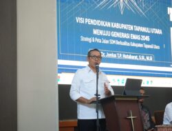 Bupati JTP Hutabarat: Filosofi Pendidikan Batak Adalah Peluang Emas Membangun Taput