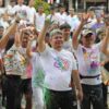 Colour Run Sukses Sedot Ratusan Peserta, Pemkab Taput Komit Dukung Event Pariwisata Berkelanjutan