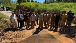 Sinergi Lintas Provinsi, Bupati JTP Hutabarat Tinjau Pemulihan Jalan BKPSU dan Lokasi Huntap Bantuan Gubernur Jabar