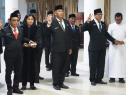 Pemkab Tapanuli Utara Lantik 17 Pejabat Administrator Dilantik Perkuat Kinerja Perangkat Daerah.  ‎