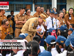 Hari Pertama Sekolah, Bupati Humbahas Kerahkan Seluruh Pejabat Jadi Pembina Upacara untuk Bangun Karakter Siswa