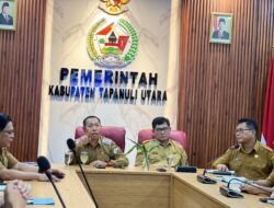 Rakor Bersama Mendagri, Bupati Taput Dukung Pengendalian Inflasi dan Program Strategis Nasional‎