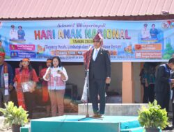 Pimpin Peringatan HAN ke-42, Bupati Taput Ajak Kolaborasi Lindungi Anak Demi Indonesia Emas 2045