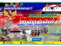 Semarak Kemerdekaan Tapanuli Utara Championship 2026 Siap Digelar, Perebutkan Trophy Bupati Taput