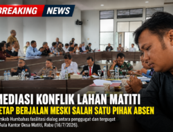 Mediasi Konflik Lahan Matiti Tetap Digelar Meski Salah Satu Pihak Absen