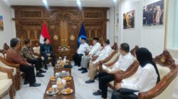 Audiensi ke Kemendikdasmen dan Kemenag, Bupati Taput Laporkan Penanganan Sekolah Bencana dan Undang Menteri Buka Rakernas V MPK