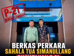 Berkas Perkara Sahala Tua Simanullang Dinyatakan P-21, Kuasa Hukum Dumaria: “Hak Klien dan Anak-Anaknya Harus Dilindungi”