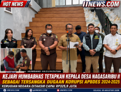 Kejari Humbahas Tetapkan Kades Nagasaribu II sebagai Tersangka Dugaan Korupsi APBDes, Kerugian Negara Rp325,9 Juta